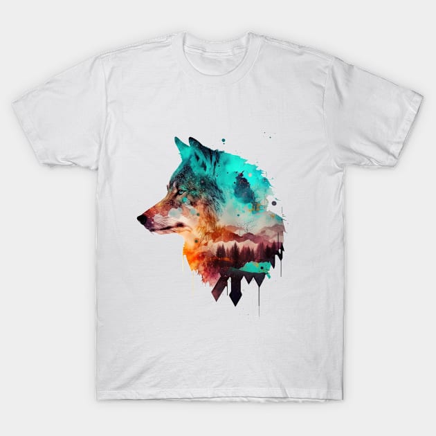 Wolf And Wolves Men Women Kids T-Shirt by Linco